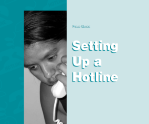 setting up a hotline