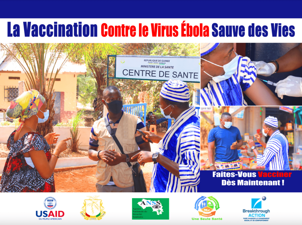La Vaccination Contre le Virus Ébola Sauve des Vies. Faites-Vous Vacciner Dès Maintenant !