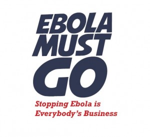 ebola must go logo