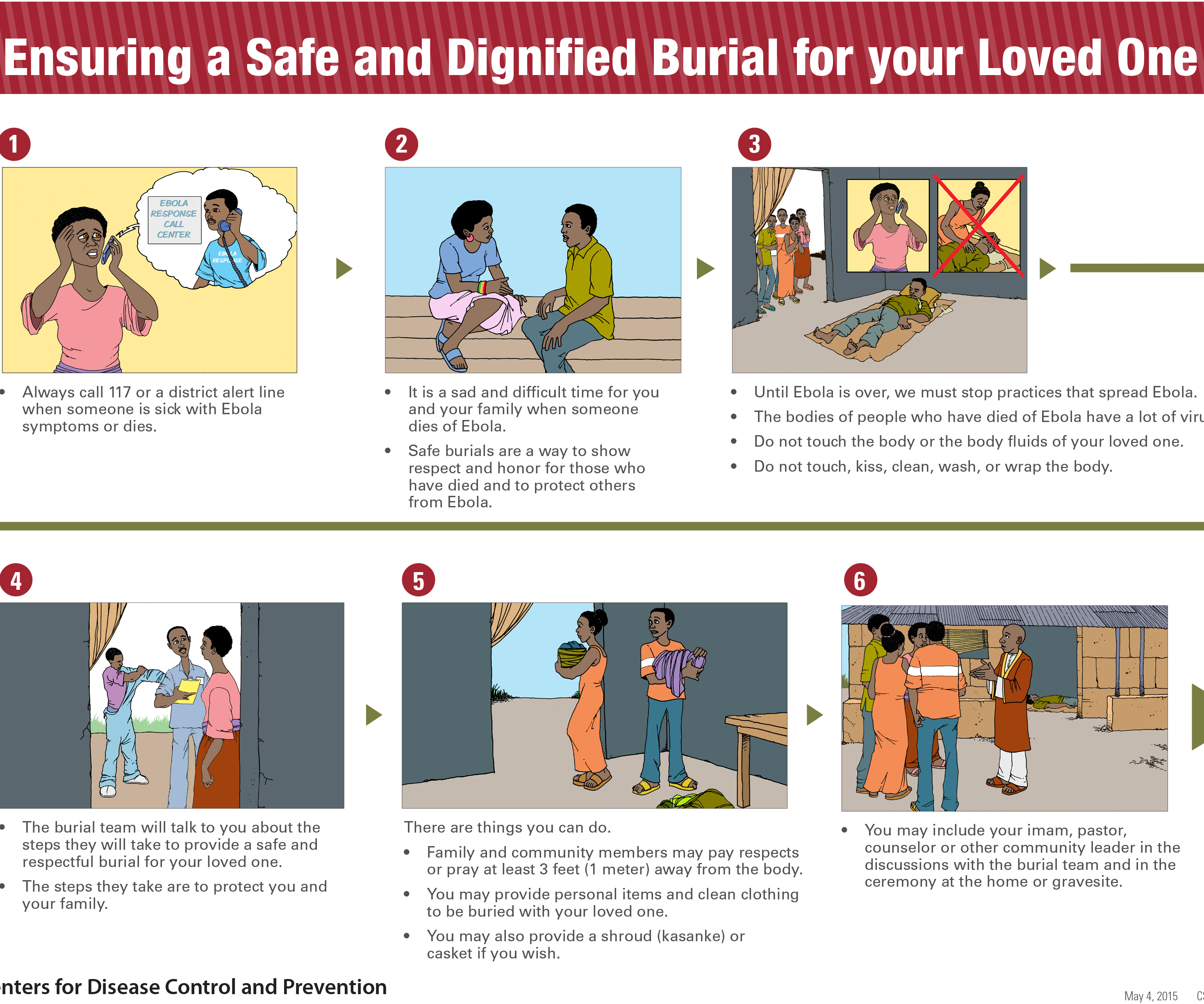 ebola loved one safe burial handout