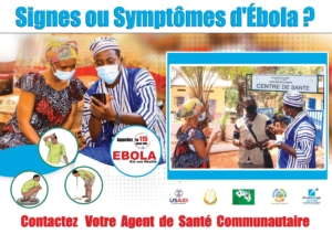 Signes ou Symtômes d'Ébola? Contactez Votre Agent de Santé Communautaire