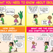 Affiche Ebola adaptée aux enfants
