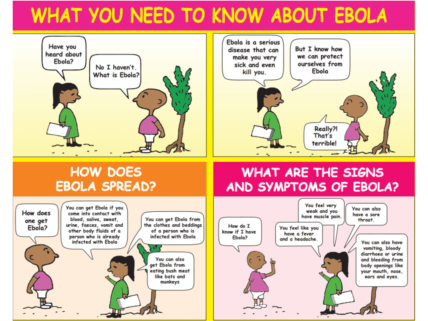 Child Friendly Ebola Poster